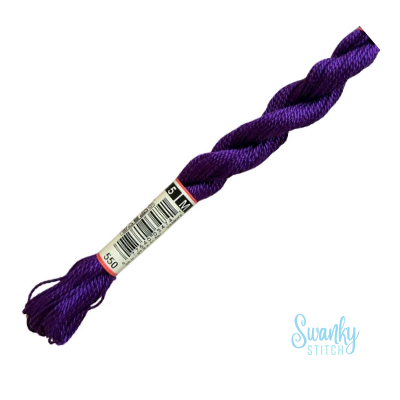 DMC 5 Pearl Cotton 550 Passionflower