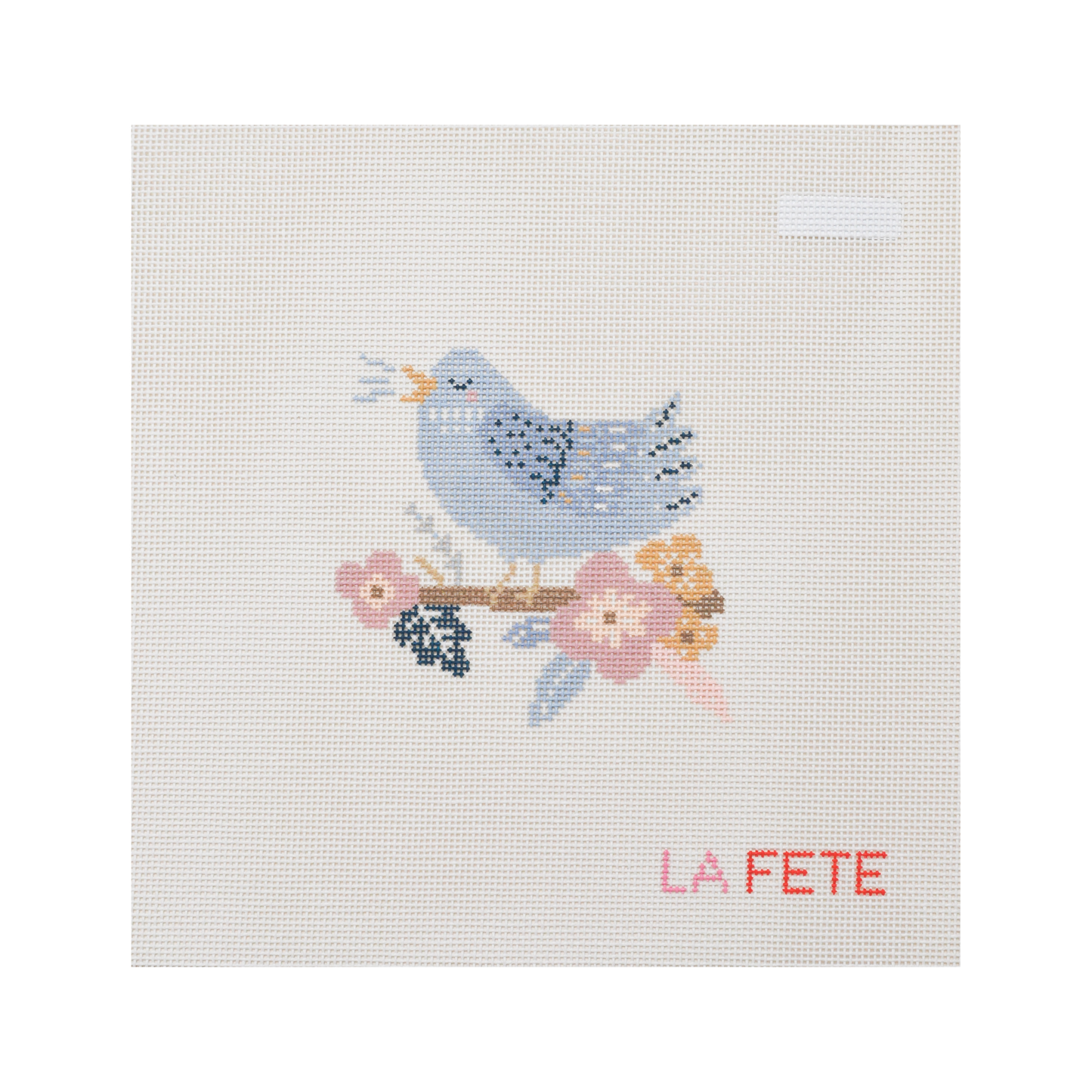 12 Days Of Christmas - Four Calling Birds Hand Painted Needlepoint Canvas