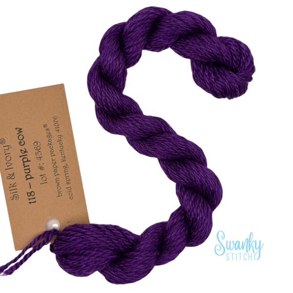 Silk & Ivory 118 Purple Cow