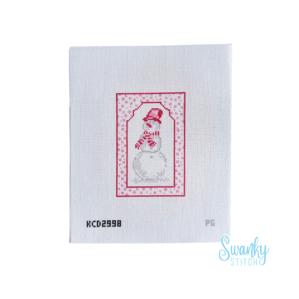 Snowman Ornament Printed Canvas