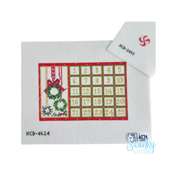 Tiny Advent Calendar with Peppermint Piece