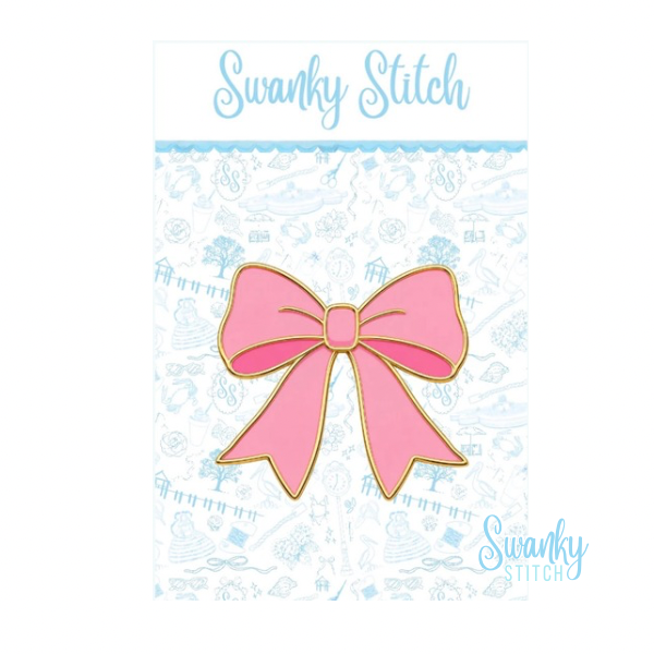 Pink Bow Needle Minder
