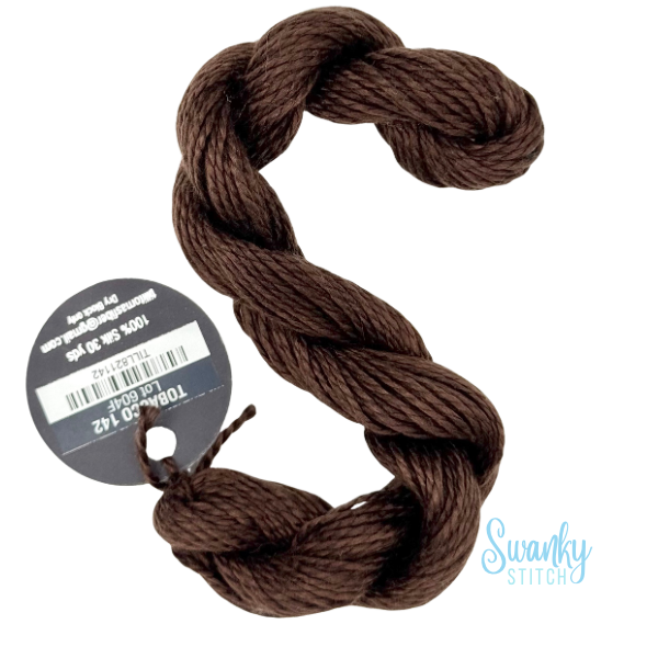 Planet Earth Silk 142 Tobacco
