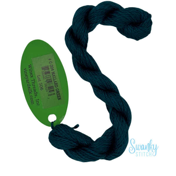 Vineyard Silk C-204 Mallard Green