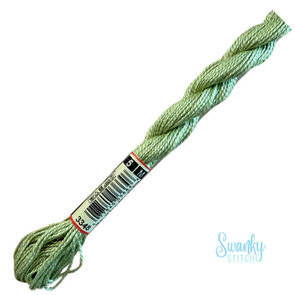 DMC 5 Pearl Cotton 3348 Scallion