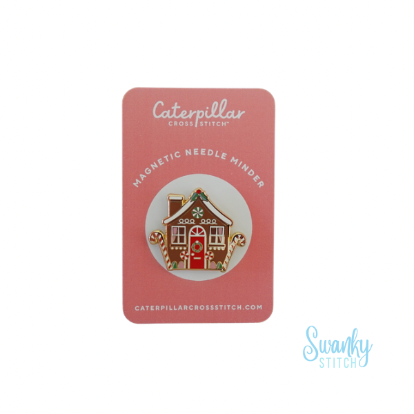 Gingerbread House Magnetic Needle Minder