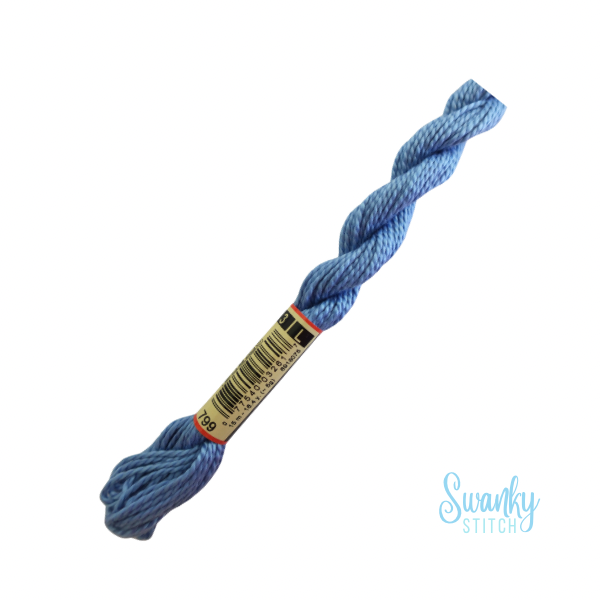 DMC 3 Pearl Cotton 799 Horizon Blue