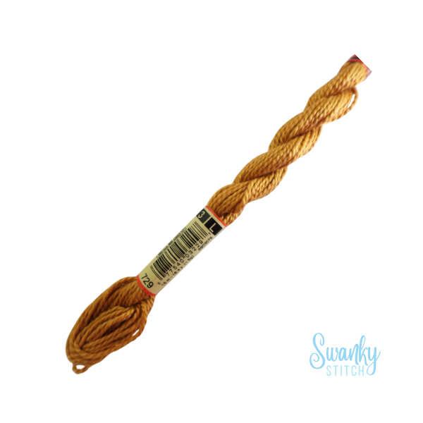 DMC 3 Pearl Cotton 729 Honey
