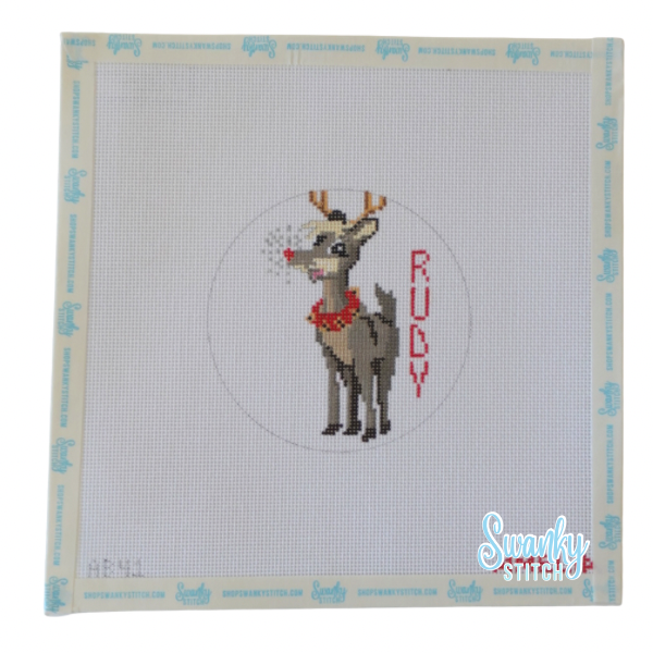 Reindeer Series- Rudy Ornament