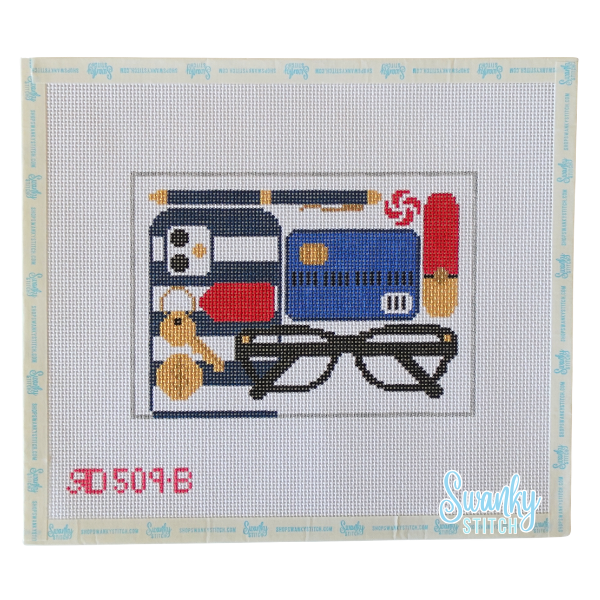 Clutch Content Blue 5x7