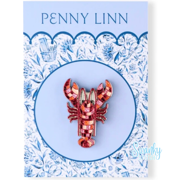 Red Disco Lobster Needle Minder