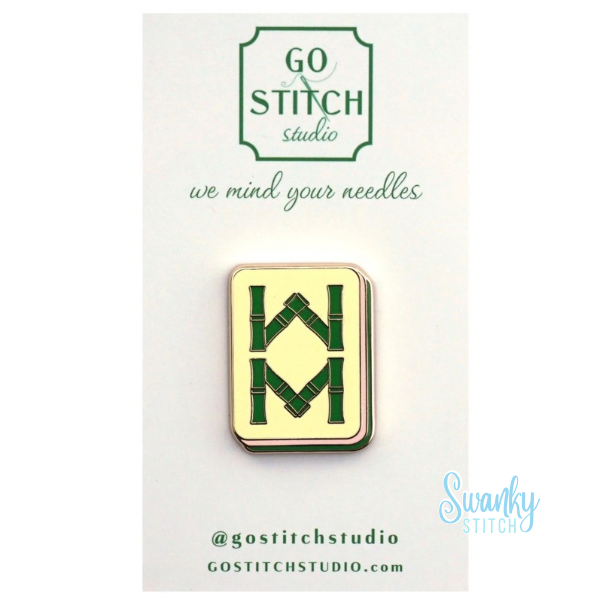 Bamboo Mahjong Tile Needle Minder