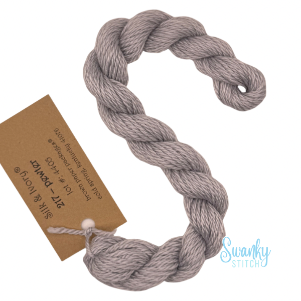 Silk & Ivory 217 Pewter