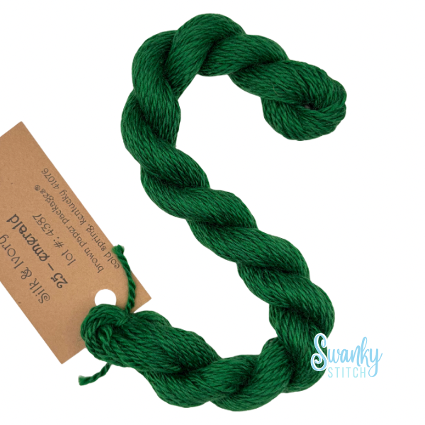 Silk & Ivory 25 Emerald