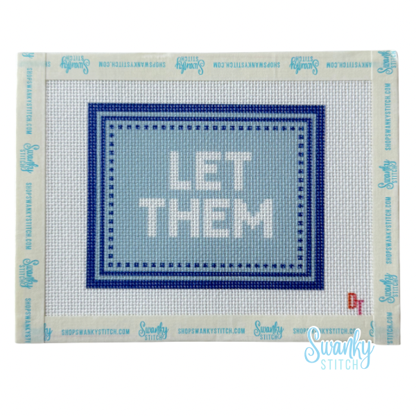Let Them Needlepoint Canvas