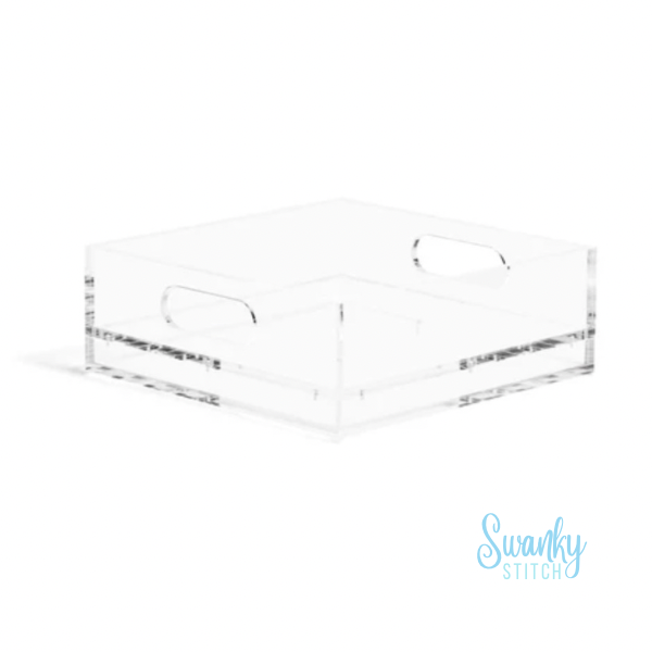 Acrylic Tray- 8" x 8"