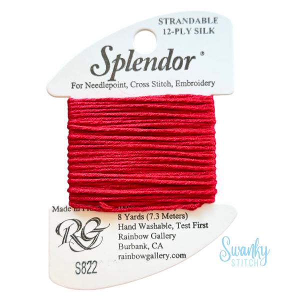 Splendor S822 Dark Red