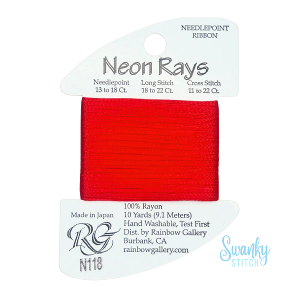 Neon Rays N118 Christmas Red