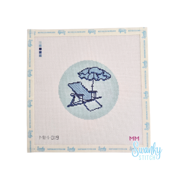 Beach Chair & Umbrella