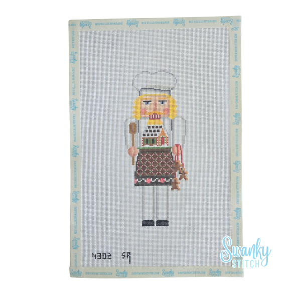 Nutcracker, Chef and Gingerbread - 18 mesh