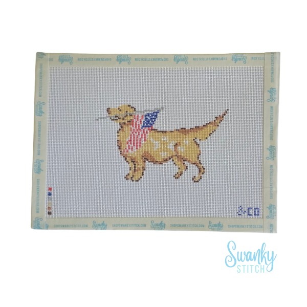 American Flag Retriever