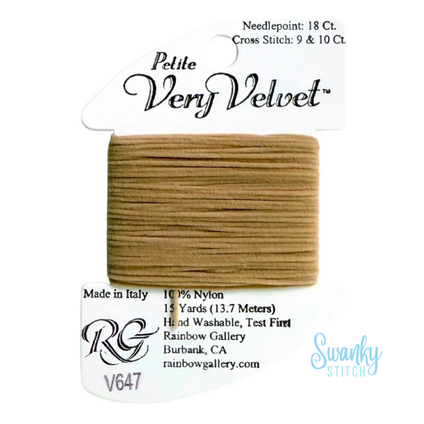 Petite Very Velvet V647 Medium Beige