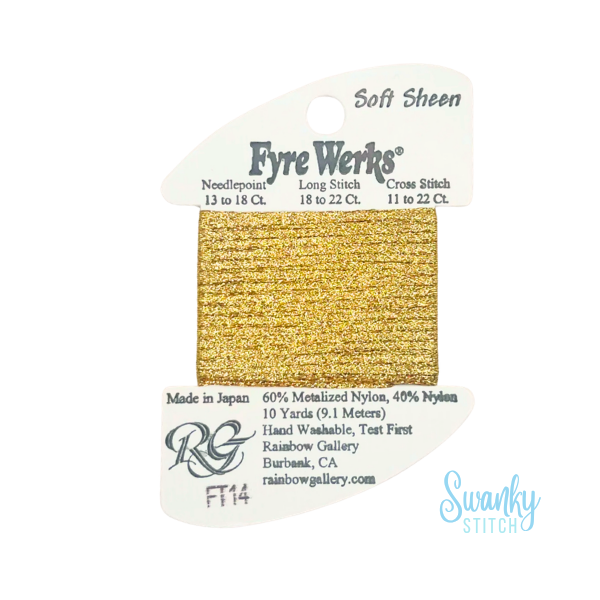 Fyre Werks Soft Sheen FT14 Vatican Gold