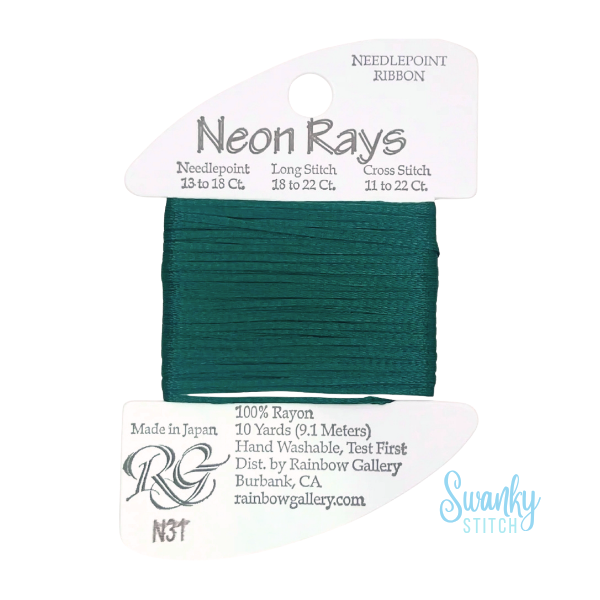 Neon Rays N31 Forest Green