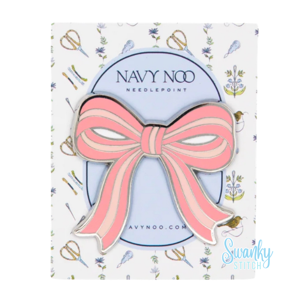 Pink Bow Needle Minder