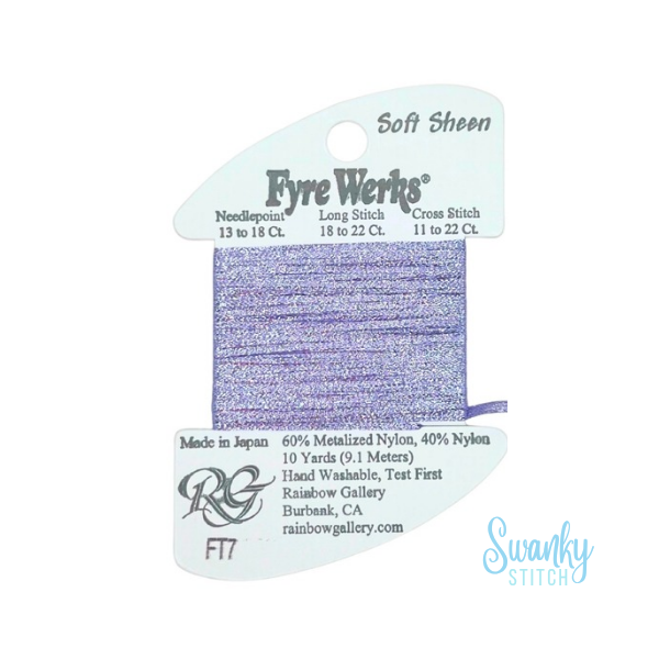 Fyre Werks Soft Sheen FT7 Lavendar
