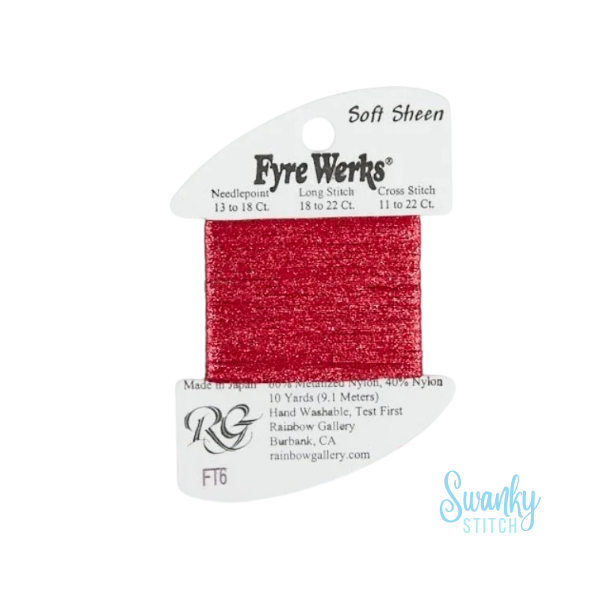 Fyre Werks Soft Sheen FT6 Brite Christmas Red
