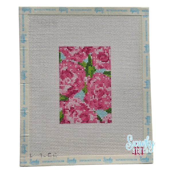 Roses on Teal Passport