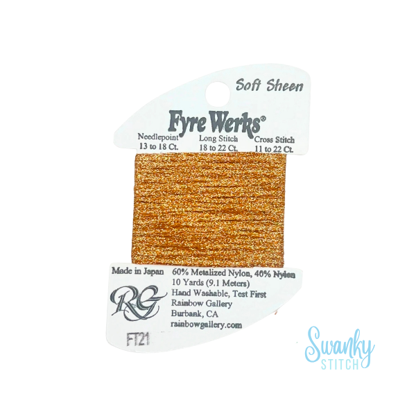 Fyre Werks Soft Sheen FT21 Lite Copper