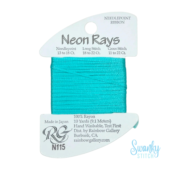 Neon Rays N115 Seafoam