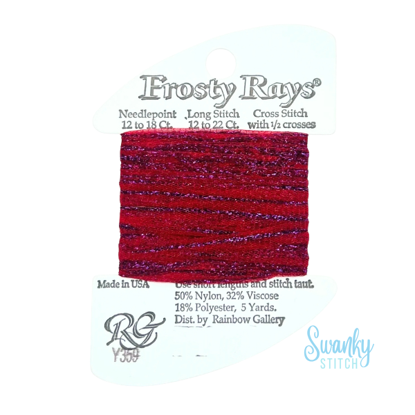 Frosty Rays Y359 Very Dark Red Gloss