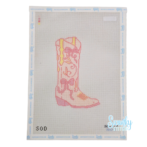 Pink Bow Boot