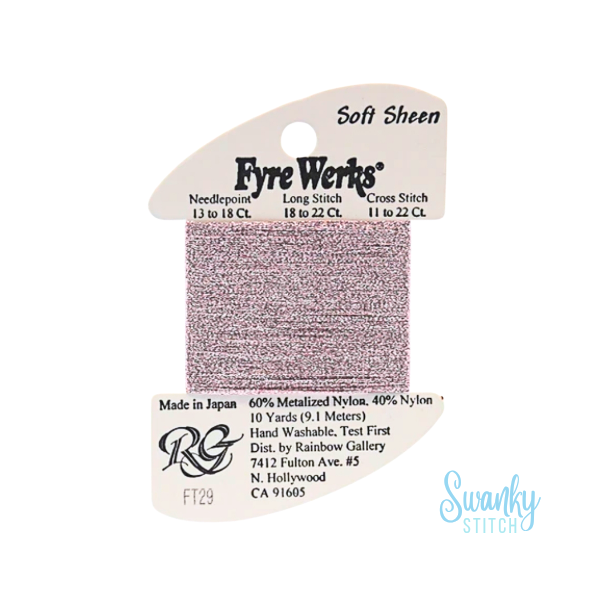 Fyre Werks Soft Sheen FT29 Pink