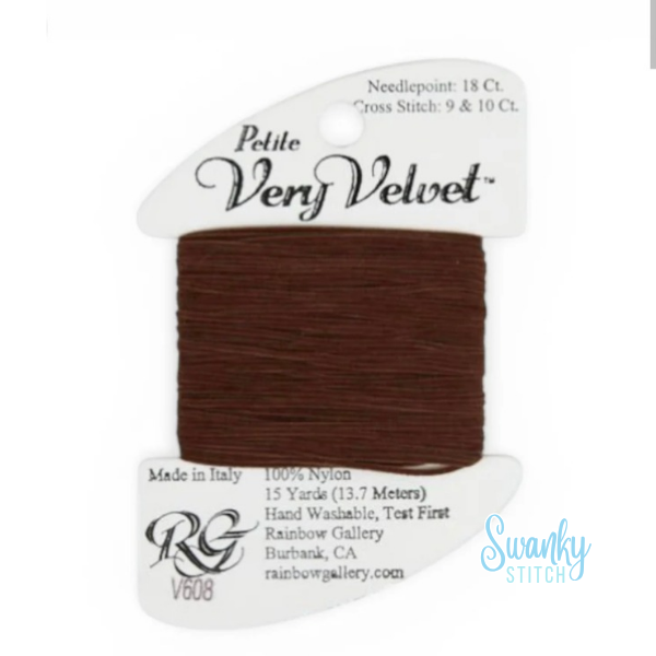Petite Very Velvet V608 Dark Brown