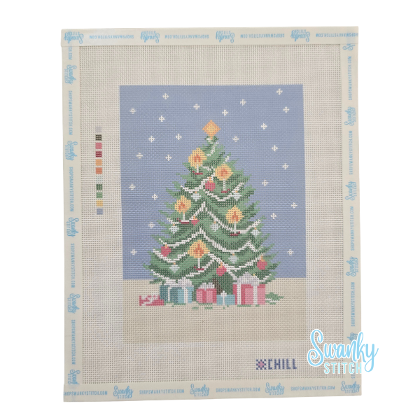 Christmas Tree with Pink