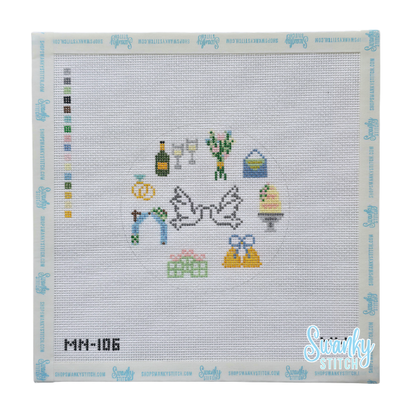 Kissing Doves & Wedding Motifs