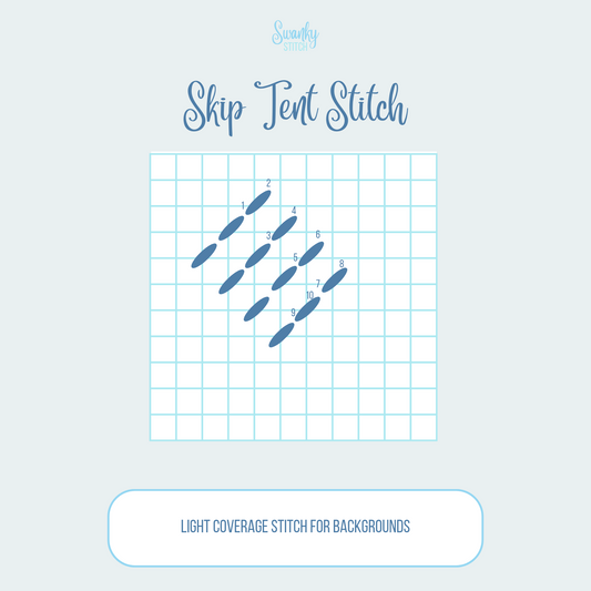 Skip Tent Stitch