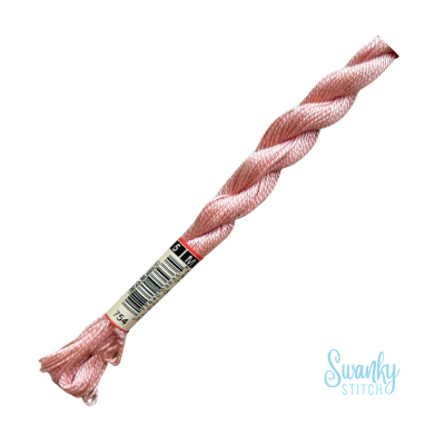 DMC 5 Pearl Cotton 754 Beige Rose