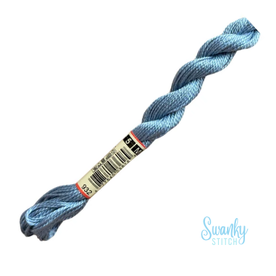 DMC 5 Pearl Cotton 932 Light Antique Blue
