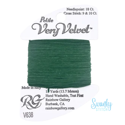 Petite Very Velvet V638 Dark Sea Green