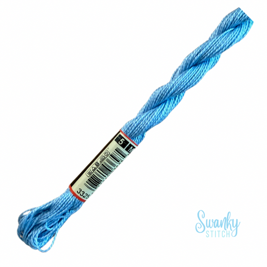 DMC 5 Pearl Cotton 3325 Arctic Blue