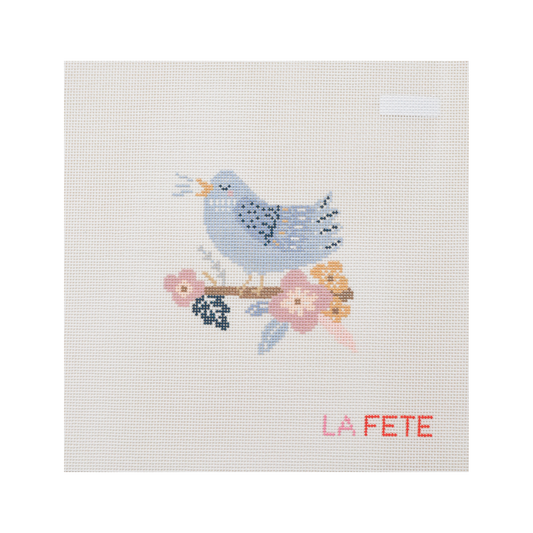 12 Days Of Christmas - Four Calling Birds Hand Painted Needlepoint Canvas