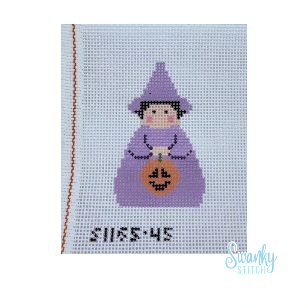Stitch It Angels Purple Witch Angel