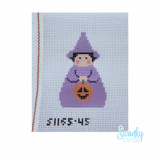 Stitch It Angels Purple Witch Angel