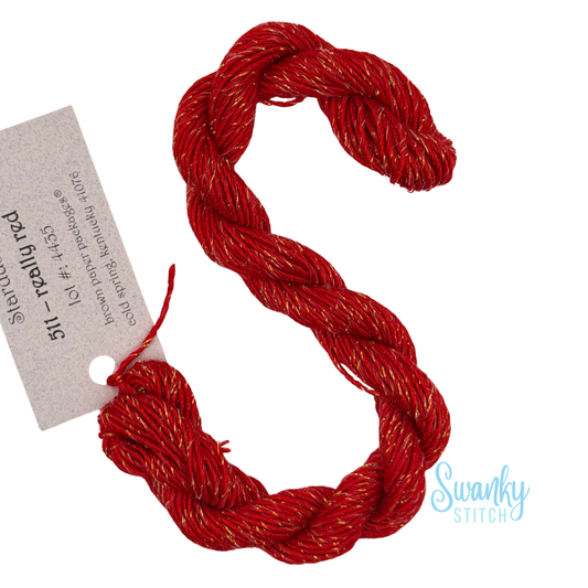 Silk & Ivory Stardust 511 Really Red