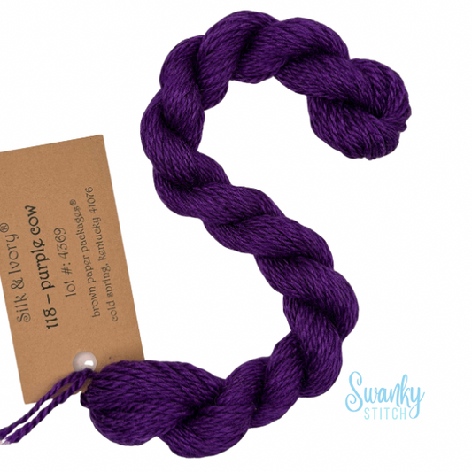 Silk & Ivory 118 Purple Cow